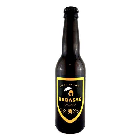 Bière artisanale Rabasse Blonde - Rième - 33 cl