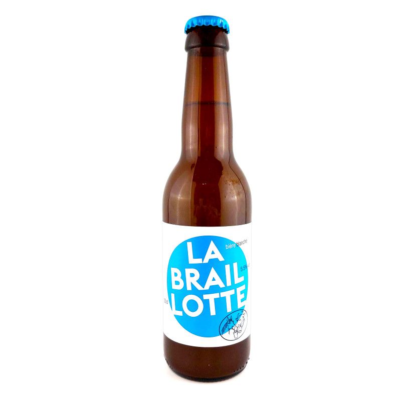Bière artisanale blanche "La Braillotte" - La Rinçotte - 33 cl