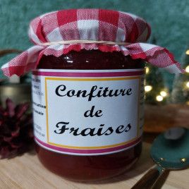 Confiture de fraises - Au Comtois Courtois - 230 g